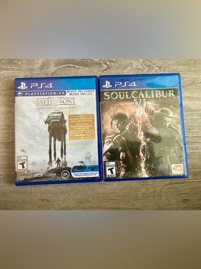 Sony PS4 Game Bundle - Battlefront & Soulcalibur vi